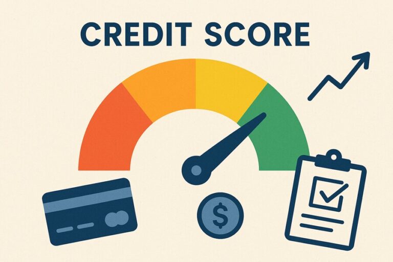 Visual representation of credit score